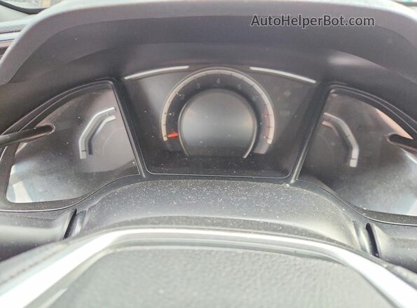 2HGFC4B0XJH300777 2018 HONDA CIVIC Silver Вид щитка приладів