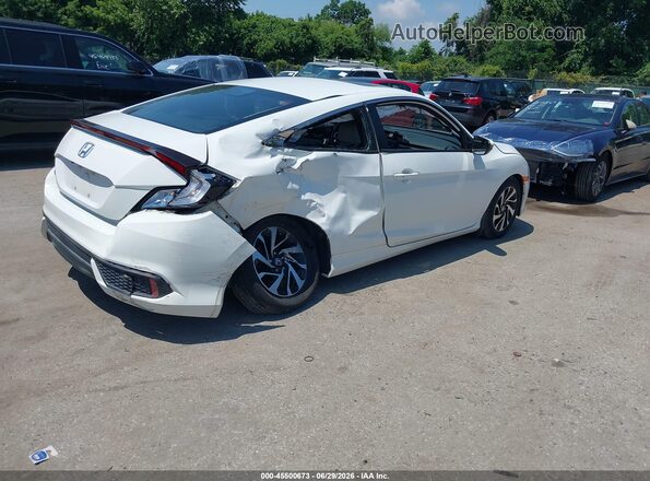 2HGFC4B0XJH303565 2018 HONDA CIVIC White Trasero derecho