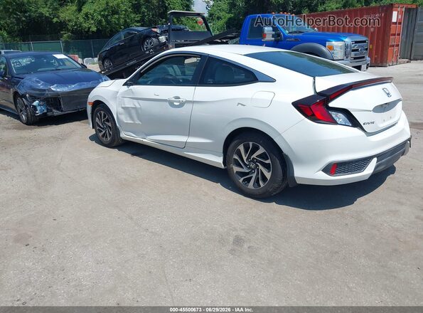 2HGFC4B0XJH303565 2018 HONDA CIVIC White Trasero izquierdo