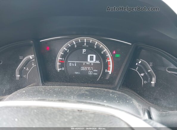 2HGFC4B50GH309797 2016 HONDA CIVIC Green Widok tylnych siedzeń