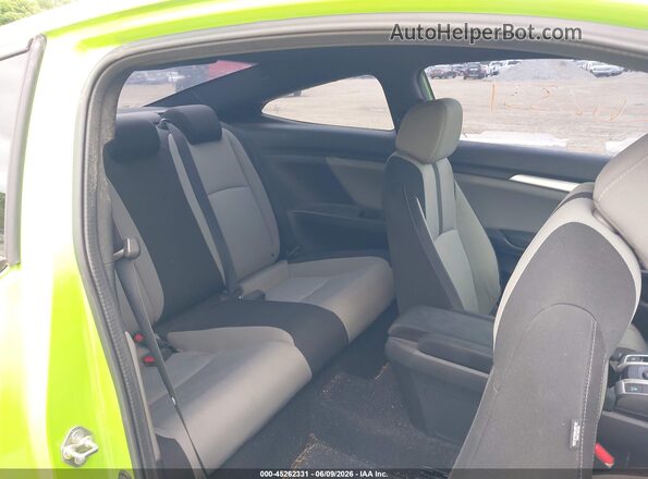 2HGFC4B50GH309797 2016 HONDA CIVIC Green Widok naklejki z numerem VIN