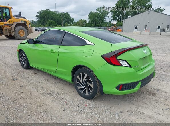 2HGFC4B50GH309797 2016 HONDA CIVIC Green Tył lewy