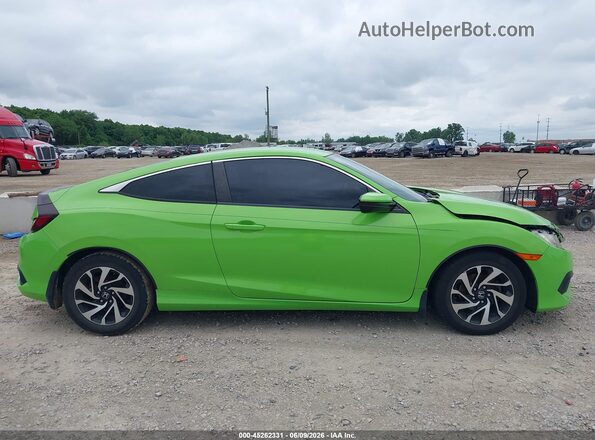 2HGFC4B50GH309797 2016 HONDA CIVIC Green Widok wnętrza z tyłu