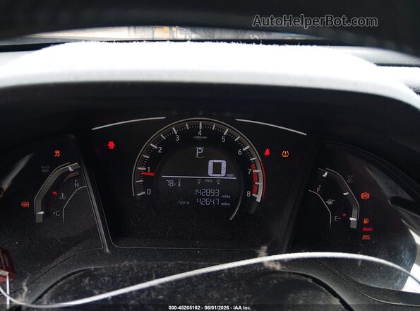 2HGFC4B52HH308765 2017 HONDA CIVIC Gray Vista de los asientos traseros