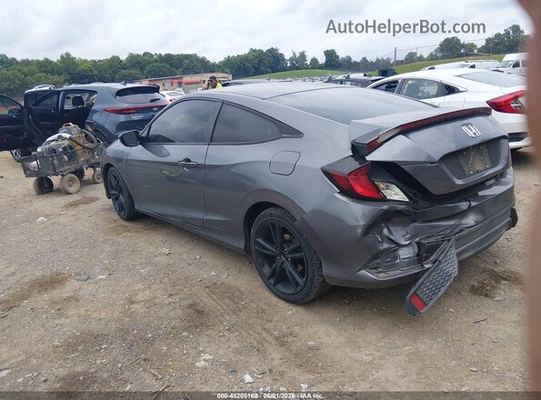 2HGFC4B52HH308765 2017 HONDA CIVIC Gray Trasero izquierdo