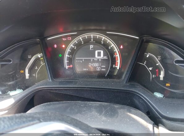 2HGFC4B52JH306813 2018 HONDA CIVIC Blue Widok tylnych siedzeń