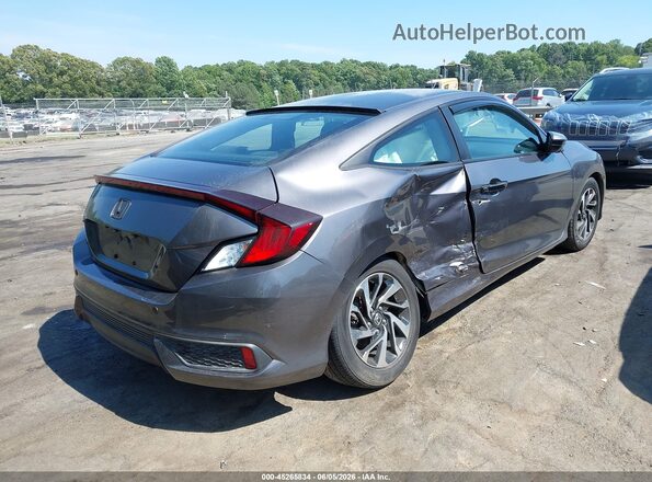 2HGFC4B53HH300450 2017 HONDA CIVIC Gray Rear right