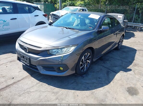 2HGFC4B53HH300450 2017 HONDA CIVIC Gray Front left