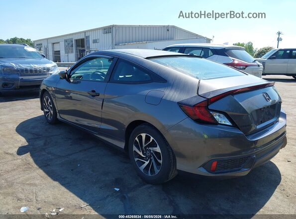 2HGFC4B53HH300450 2017 HONDA CIVIC Gray Rear left