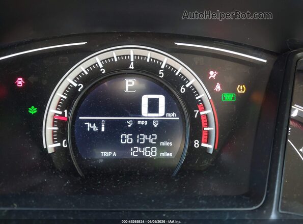 2HGFC4B53HH300450 2017 HONDA CIVIC Gray 