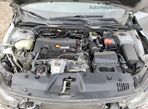 2HGFC4B53HH305485 2017 HONDA CIVIC Silver Rear interior view