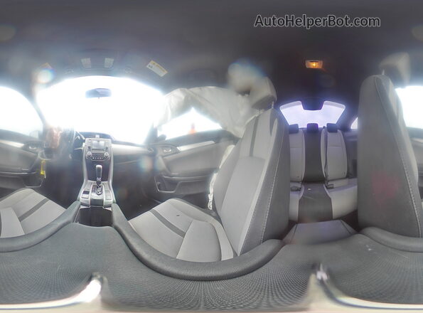 2HGFC4B53HH305485 2017 HONDA CIVIC Silver VIN sticker view