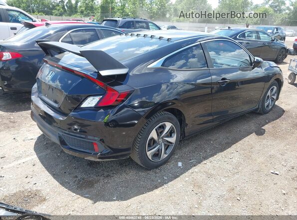 2HGFC4B54GH304294 2016 HONDA CIVIC Black Tył prawy