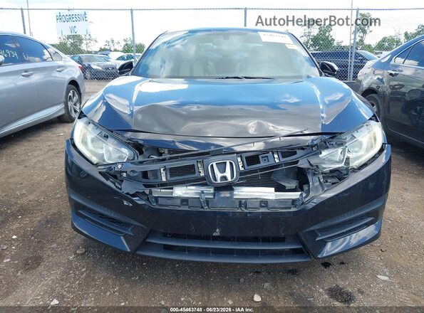 2HGFC4B54GH304294 2016 HONDA CIVIC Black Widok z przodu