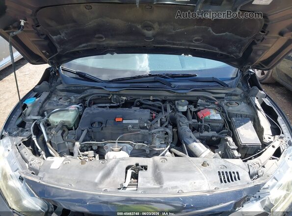 2HGFC4B54GH304294 2016 HONDA CIVIC Black Widok z tyłu