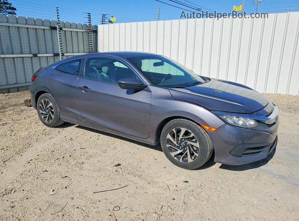 2HGFC4B55HH303916 2017 HONDA CIVIC Gray Front right