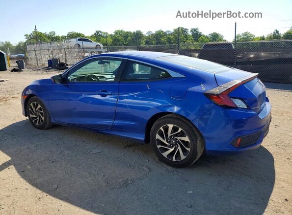 2HGFC4B55HH307397 2017 HONDA CIVIC Blue უკანა მარცხენა