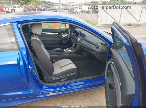 2HGFC4B56HH306842 2017 HONDA CIVIC Blue Front interior view