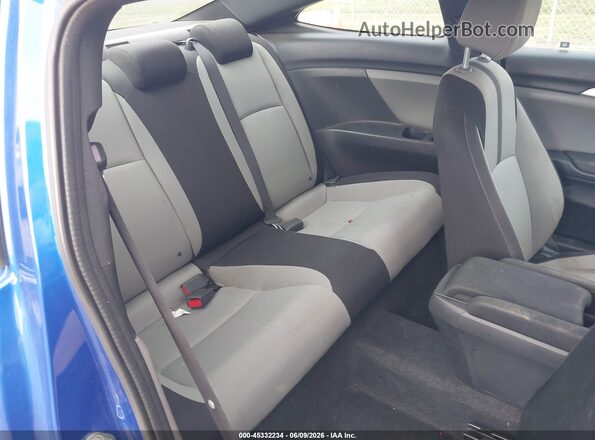 2HGFC4B56HH306842 2017 HONDA CIVIC Blue VIN sticker view