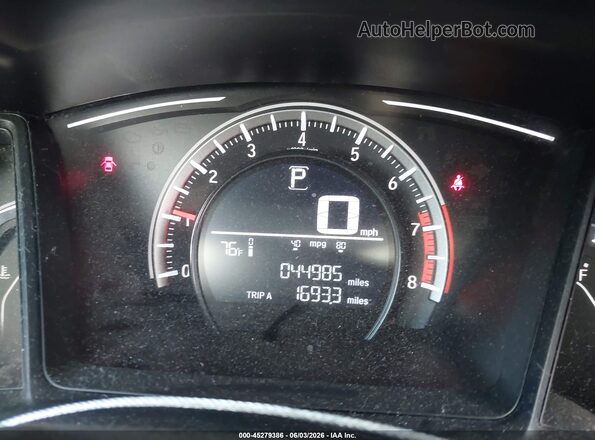 2HGFC4B57HH306445 2017 HONDA CIVIC Gray 