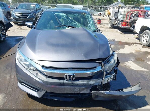 2HGFC4B57HH307224 2017 HONDA CIVIC Gray Widok zestawu wskaźników