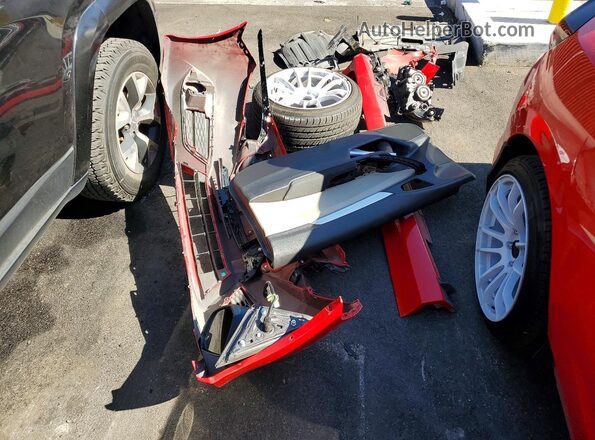 2HGFC4B58GH314228 2016 HONDA CIVIC Red Շարժիչի բաժամունքի տեսք