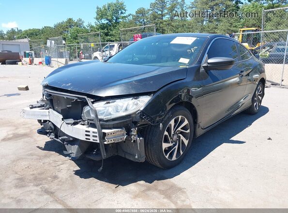 2HGFC4B5XHH301045 2017 HONDA CIVIC Черный Передняя левая четверть
