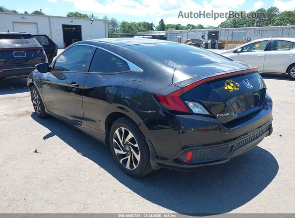 2HGFC4B5XHH301045 2017 HONDA CIVIC Черный Задняя левая четверть
