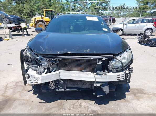 2HGFC4B5XHH301045 2017 HONDA CIVIC Черный Вид задней части салона