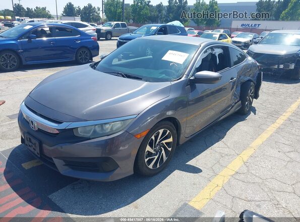 2HGFC4B5XJH303464 2018 HONDA CIVIC Gray Przód lewy