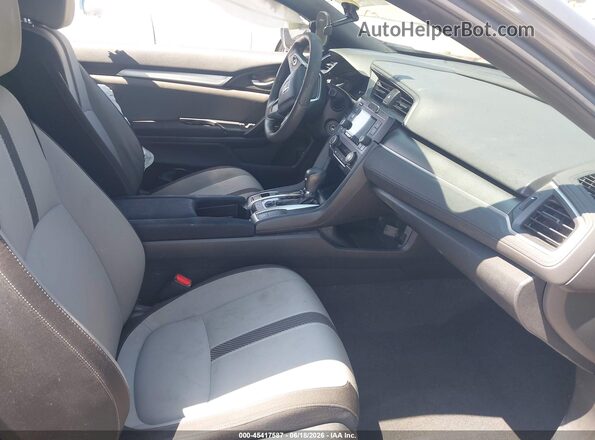 2HGFC4B5XJH303464 2018 HONDA CIVIC Gray Widok wnętrza z przodu