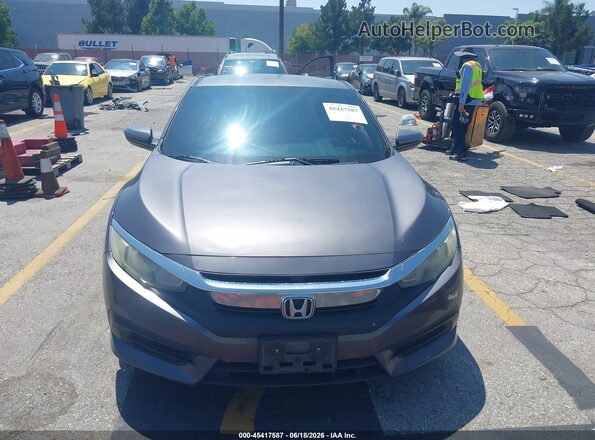 2HGFC4B5XJH303464 2018 HONDA CIVIC Gray Widok zestawu wskaźników