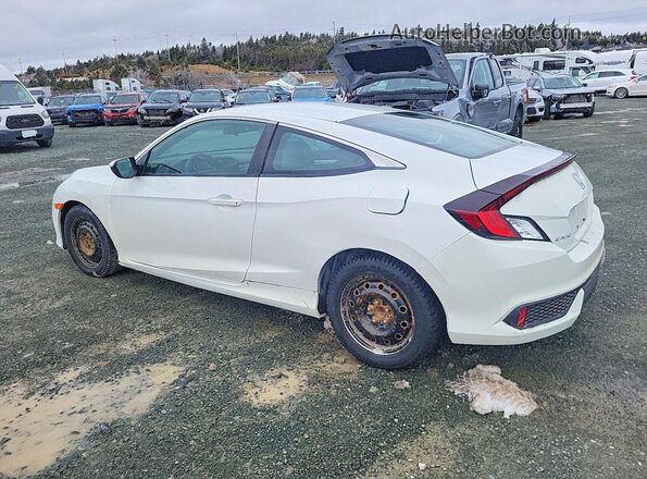 2HGFC4B60JH400293 2018 HONDA CIVIC White Rear left