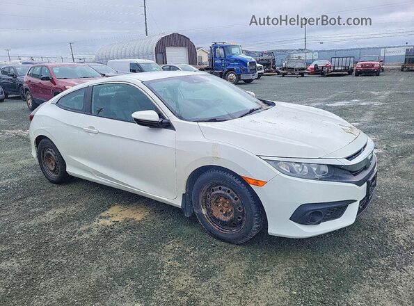 2HGFC4B60JH400293 2018 HONDA CIVIC White Front right