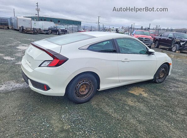 2HGFC4B60JH400293 2018 HONDA CIVIC White Rear right