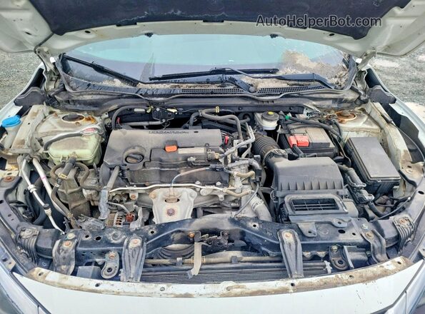 2HGFC4B60JH400293 2018 HONDA CIVIC White Rear interior view