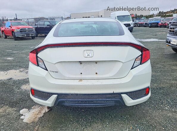 2HGFC4B60JH400293 2018 HONDA CIVIC White Rear view