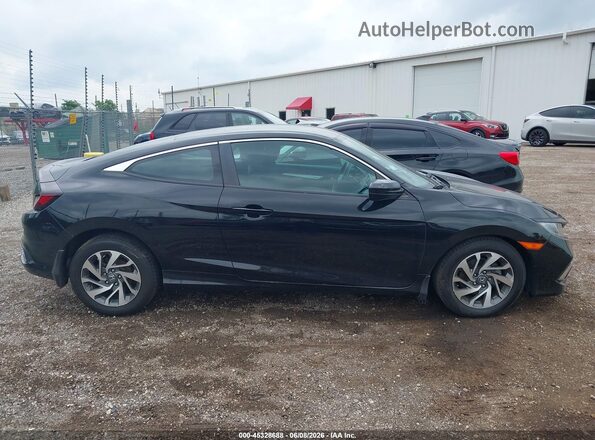 2HGFC4B61KH301970 2019 HONDA CIVIC Черный Вид задней части салона