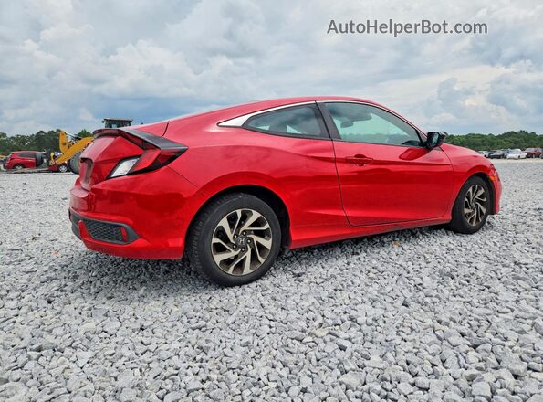 2HGFC4B61KH305890 2019 HONDA CIVIC Red უკანა მარჯვენა