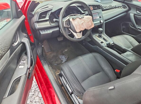 2HGFC4B61KH305890 2019 HONDA CIVIC Red წინა პანელის ხედი