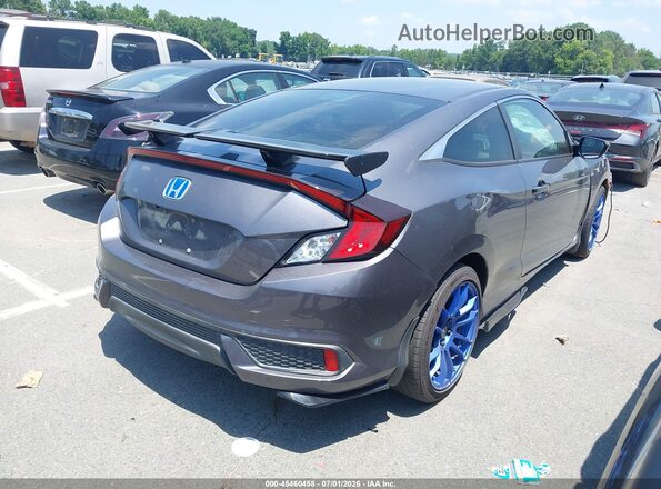 2HGFC4B62KH301010 2019 HONDA CIVIC Gray Задня права чверть
