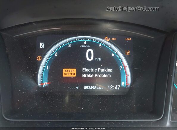 2HGFC4B62KH301010 2019 HONDA CIVIC Gray 