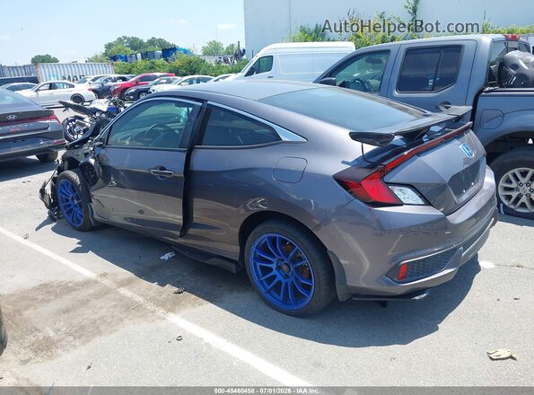 2HGFC4B62KH301010 2019 HONDA CIVIC Gray Панорамний вид салону 360°