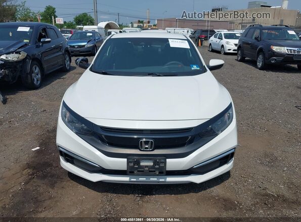 2HGFC4B63KH310475 2019 HONDA CIVIC White ხელსაწყოთა პანელის ხედი