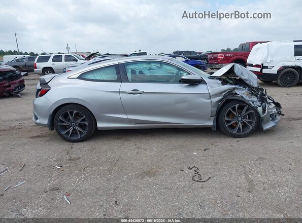 2HGFC4B81KH305969 2019 HONDA CIVIC Silver Rear interior view
