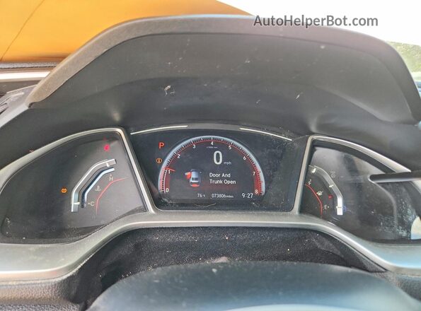 2HGFC4B82KH304183 2019 HONDA CIVIC White 