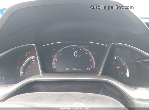 2HGFC4B84LH301786 2020 HONDA CIVIC White უკანა სავარძლების ხედი