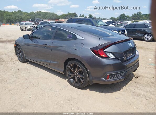 2HGFC4B84LH302436 2020 HONDA CIVIC Gray Rear left