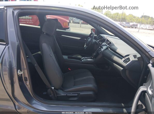 2HGFC4B84LH302436 2020 HONDA CIVIC Gray Front interior view