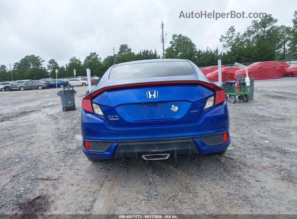 2HGFC4B85KH309023 2019 HONDA CIVIC Blue 